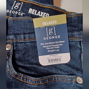 NWT George Brand Relaxed Fit Jeans